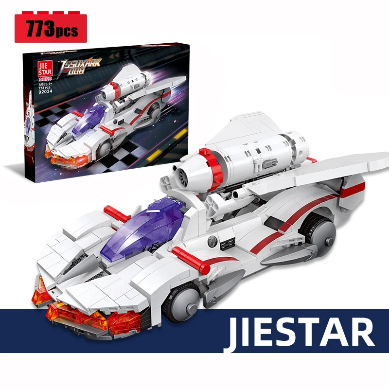 

Новинка 2023, MOC Idea, аниме гоночный автомобиль ISSUXARK 008, строительные блоки, кирпичи, модель, сборные игрушки для детей, подарок на день рождения, набор