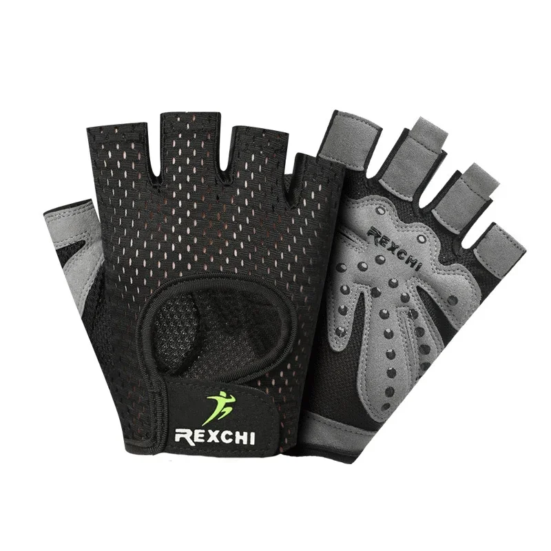 Fitness Gloves Men's GYM Dumbbell Exercise Sports Training Gloves Wrist Guard Half Finger Non-Slip Body Building Cycling sport gloves,weight lifting gloves,weightlifting gloves