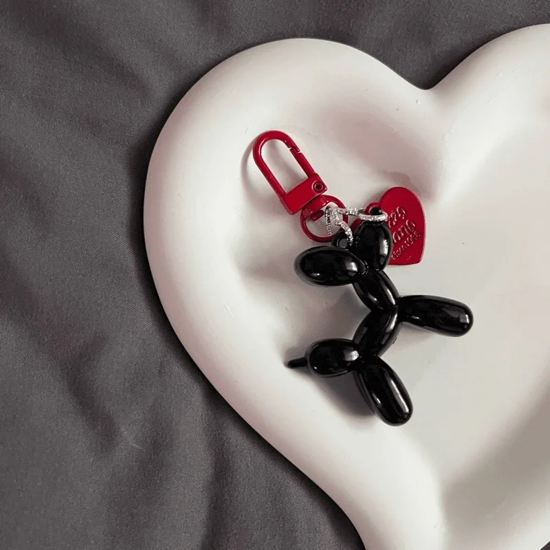 Mode Schlüsselbund Punk Y2K Ballon Hund Schlüsselanhänger für Frauen Tasche Anhänger Schmuck Schmuckstück Mädchen Auto Schlüssel Ring Schlüssel Kette Zubehör – Detail 10
