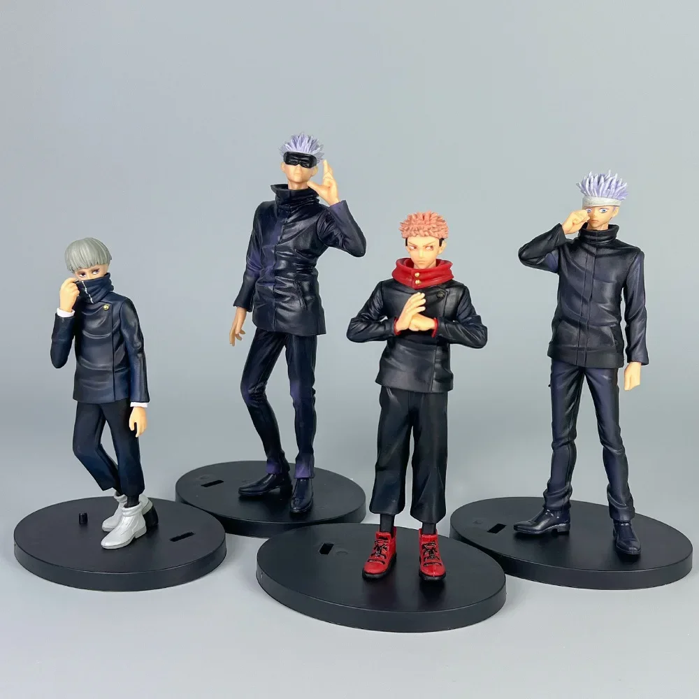 

Hot Anime Game Satoru Gojo Toge Inumaki Action Figures Fantasy Hobby Collectibles Delicate Model Table Decoration Gifts Friend