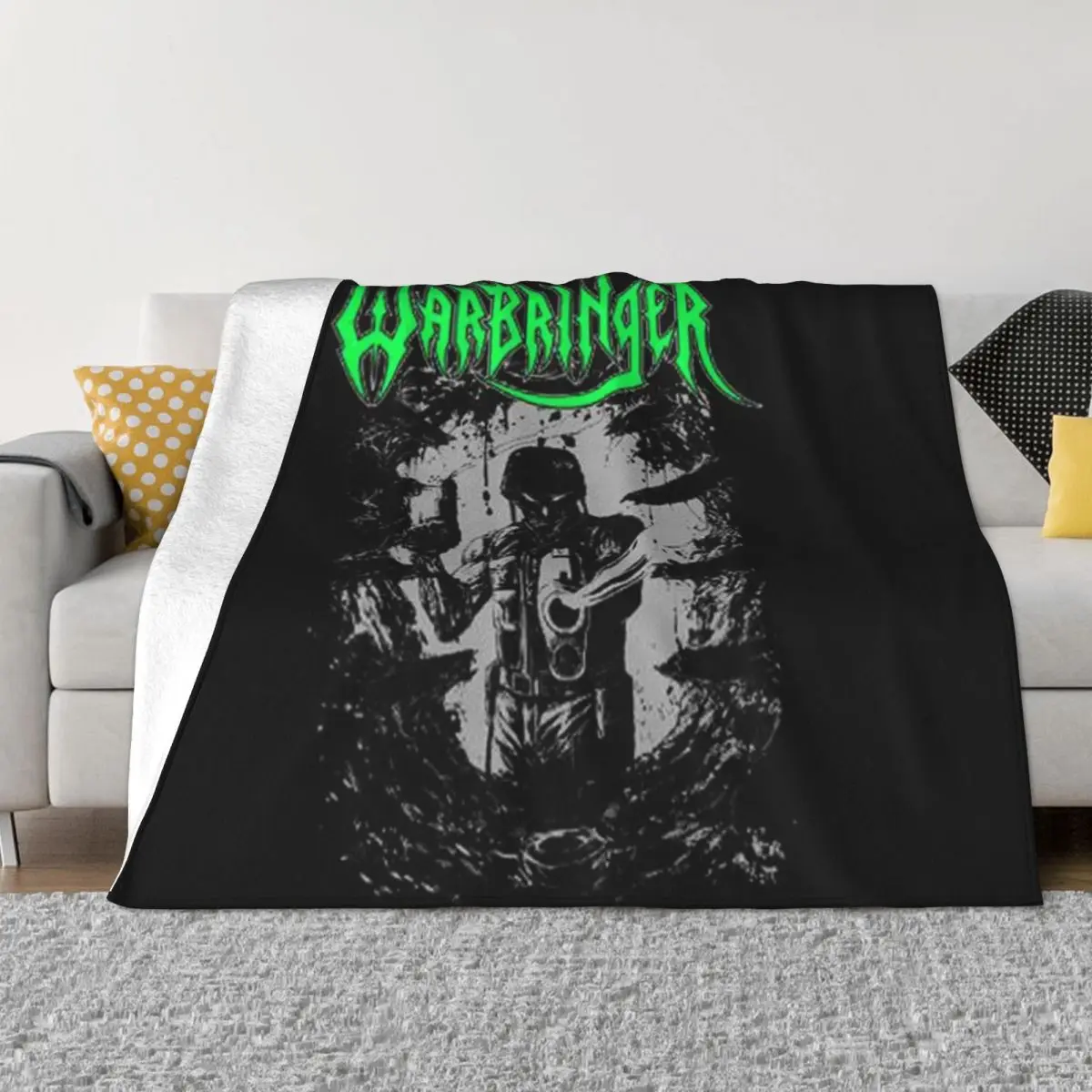 

next warbringer - logo Throw Blanket Baby wednesday Blankets