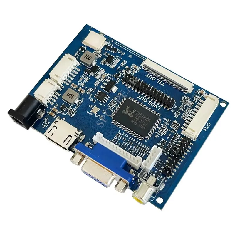 PCB800099 LCD Screen Car GPS Raspberry pi Raspberry pi expansion board Development board Display LCD Driver Board HDMI VGA AV to TTL RGB LVDS