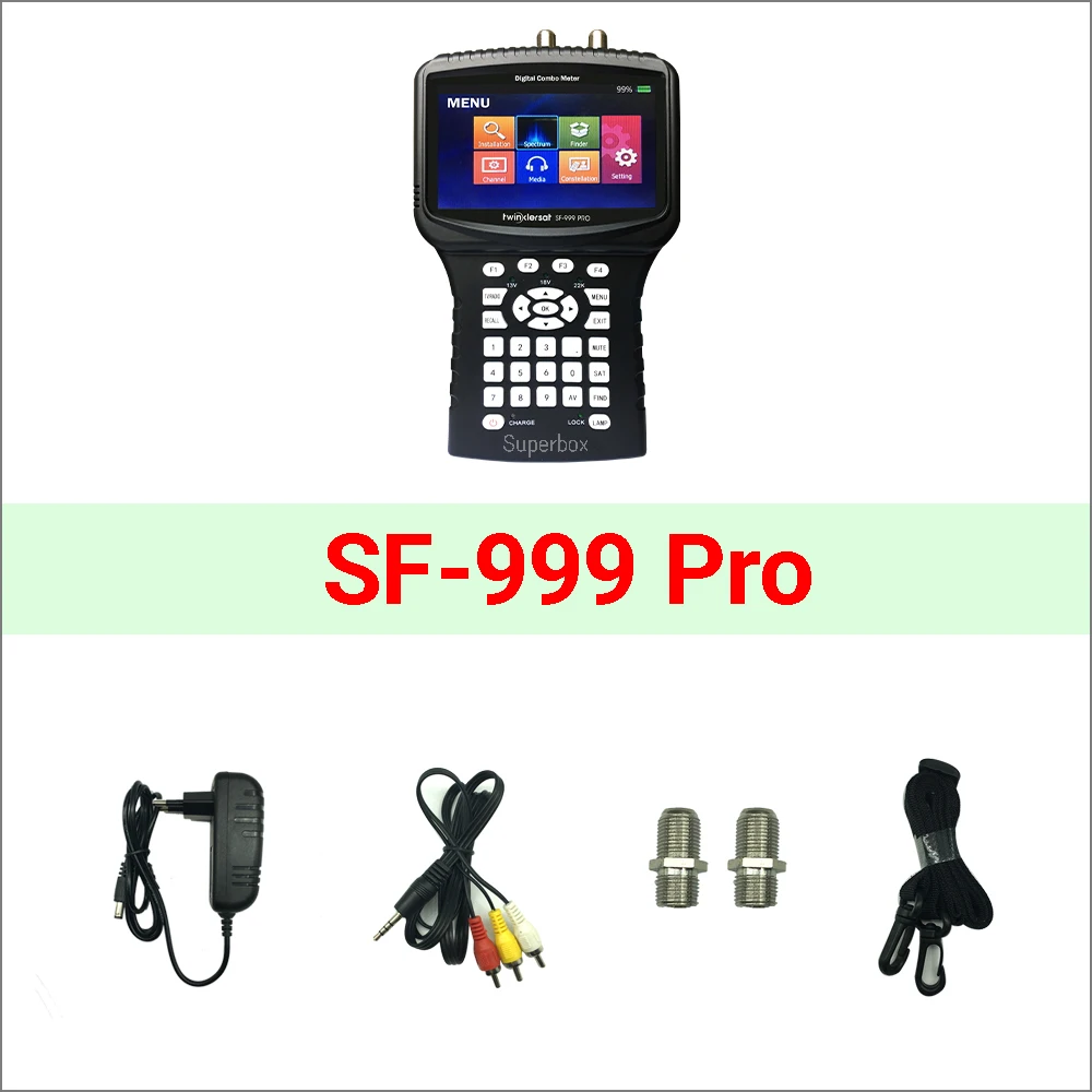      ̺ HD ޺ ȣ  SF-999 PRO 4.3 ũ Ʈ м WiFi Powervu CS