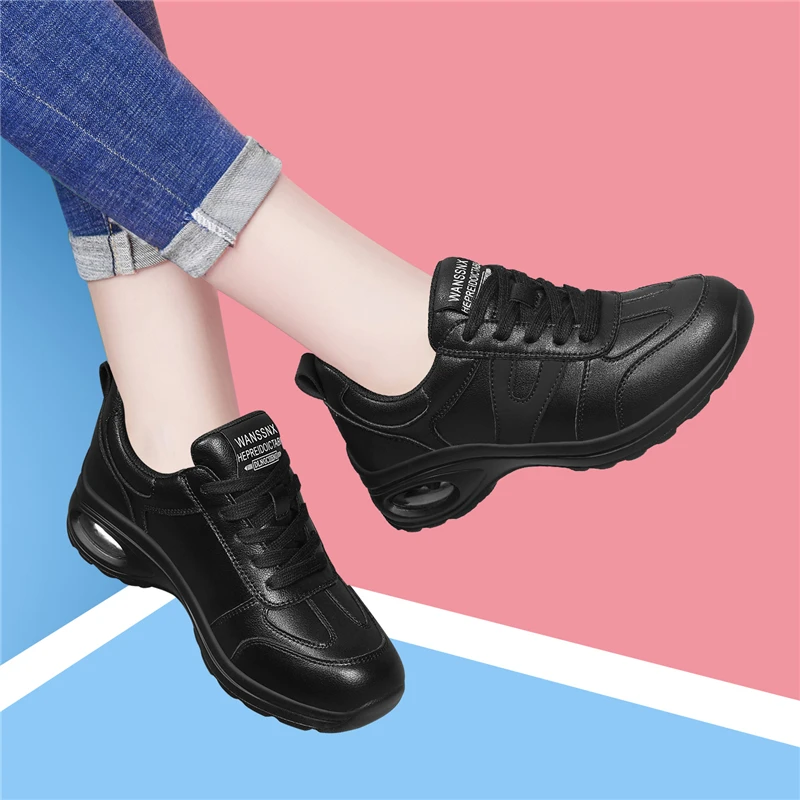 2025 New Running Shoes for Women Breathable Sneakers Wear Resistant Antiskid Sport Lightweight Female Walking Shoes Outdoor 5