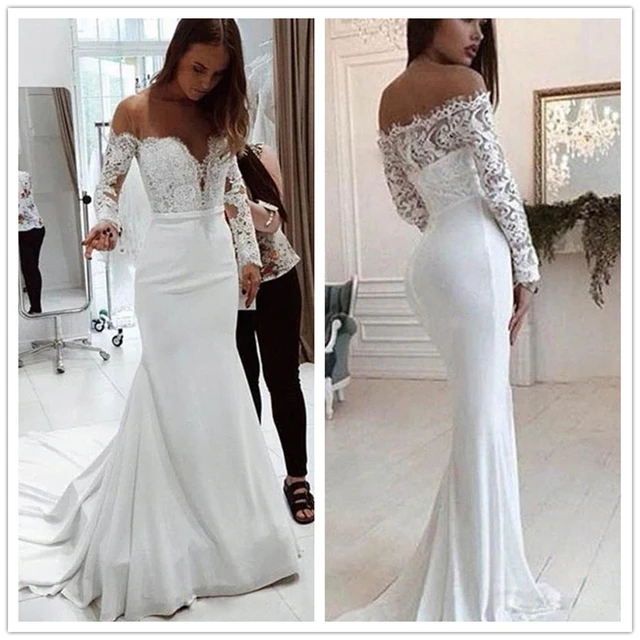 Mandylandy mulheres elegante rendas sereia vestido de