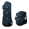 Front Hind Leg Boots Adjustable Horse Leg Boots Equine Front Hind Leg Guard Equestrian Tendon Protection Horse Hock Brace 2