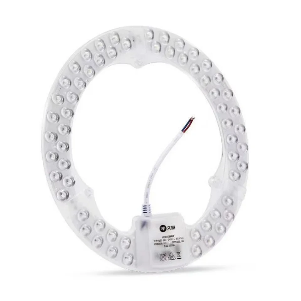 Three-color light Led Panel 220V Replacement Led Module 45W 80W Round Circle Led Light Panel Board Module Lamp For Ceiling Light 3