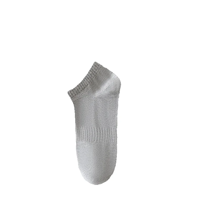 2025e 10A Antibacterial Zhuji Men And Women Summer Mesh Thin Mid-Calf Sweat-Absorbent Deodorant Breathable Short Socks_voghion.com