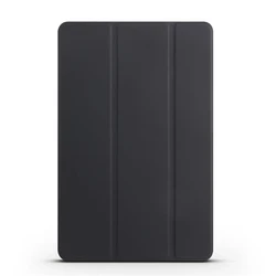 Premium PU Leather Flip Stand Case with Auto Wake Feature for Honor Pad X8b 2026 (Black)