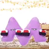 Alphabets Lore Plush Toy Soft Pillow Ornament Collectible Stuffed Animal Dolls Birthday Christmas Gift for Kids Boy Girl 3
