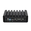 Fanless Intel N100 Mini PC DDR4 MSATA/M.2 NVMe/2.5 inch SATA 2x Gigabit Ethernet 2x DB9 RS232 2x HDMI2.0 DP WiFi Windows Linux 2