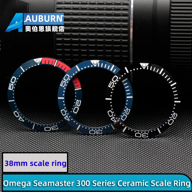 Bocca Ad Anello Per Omega Seamaster 300 42Mm Sostituzione Del Quadrante Anello In Ceramica Diver 300M Anello In Scala Blu Anello In Scala 38Mm Accesso