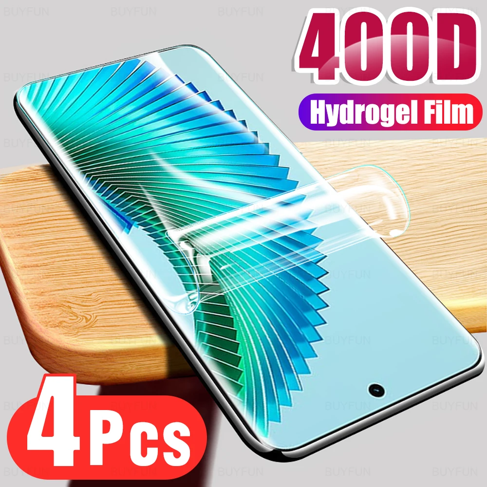 4Pcs Hydrogel Film Per Honor Magic6 Lite Magic 6 Lite X9B B9X Honor X9B Xonor Honer 6Magic 6 Lite Honar Honor Magic6Lite Not Glass