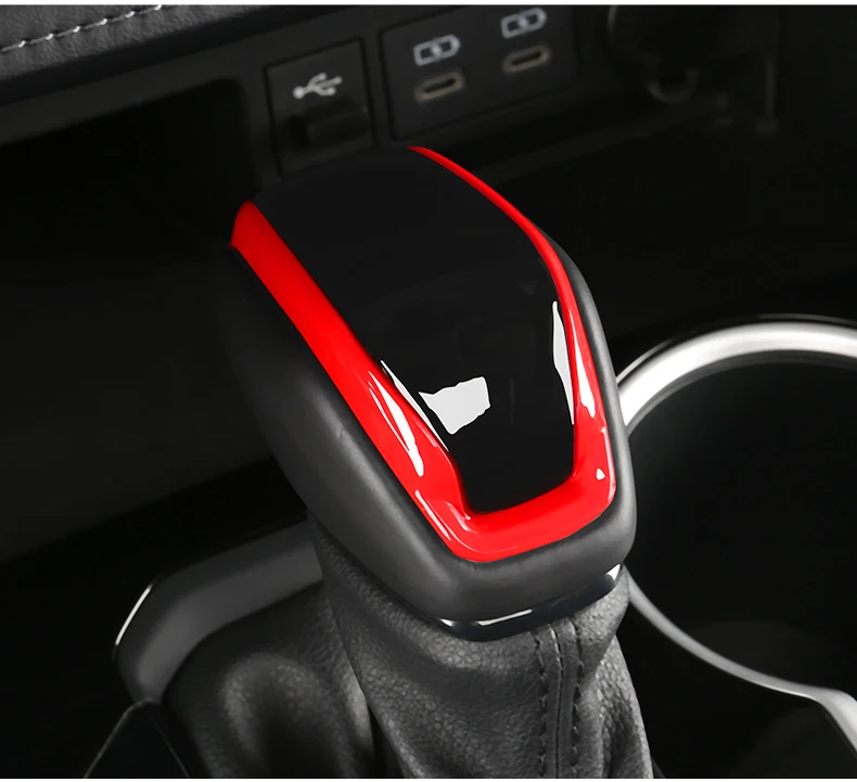 Buitendeurgreep Deurbeschermer Handgreep Trim Cover Voor Toyota Voor RAV4 XA50 2019 2020 2021 2022 ABS Carbon/Chrome Auto Zij Exterieur Accessoires 4 STUKS Auto-onderdelen Auto-onderdelen(NO hole Chr