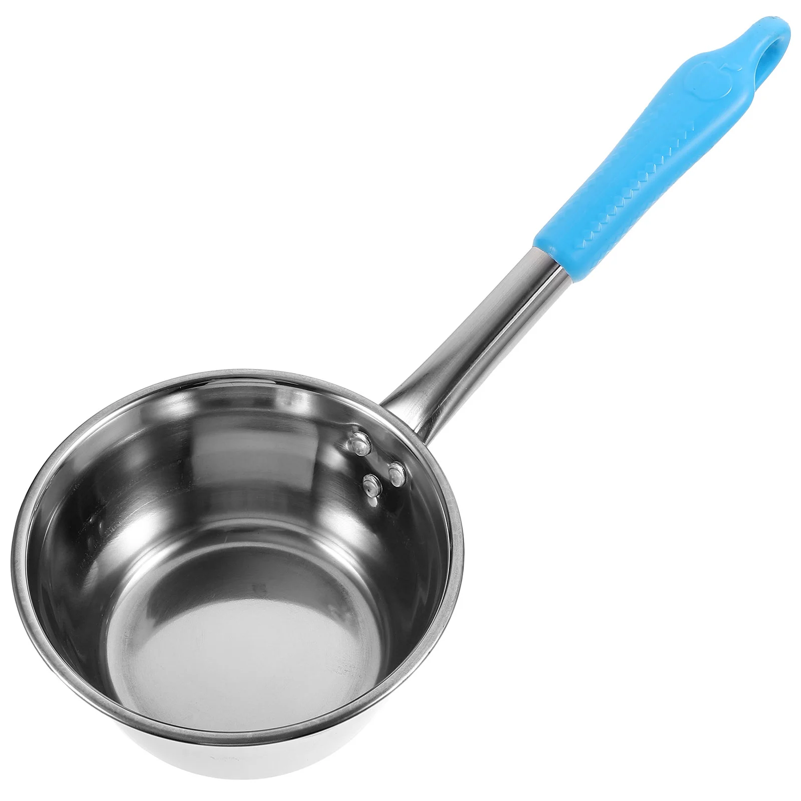Portable Water Ladle Stainless Steel Kitchen Ladle Water Scoop Canteen Spoon Garden Watering Spoon Camping Hiking Outdoor Metal