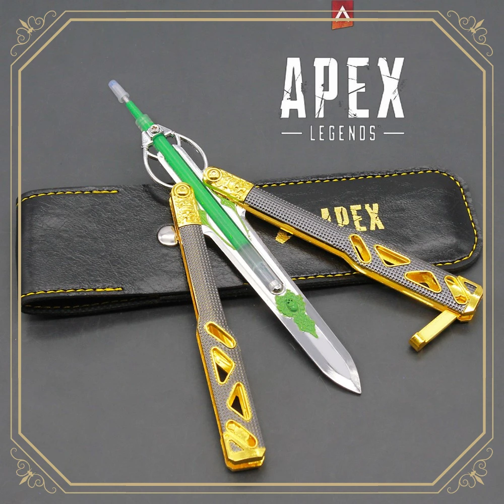 Apex ATIONS End Heirloom-Couteau Papillon Octane, Porte-clés de Jeu, Modèle  d'Arme, Épée Katana, Cadeaux Samouraï, Jouets pour Enfants - AliExpress