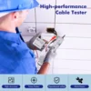 Tone Generator Kit Wire Tracer Circuit Tester Tone Tracing Probe Kit 200EP High Accuracy Cable Tester Line Finder Toner 5