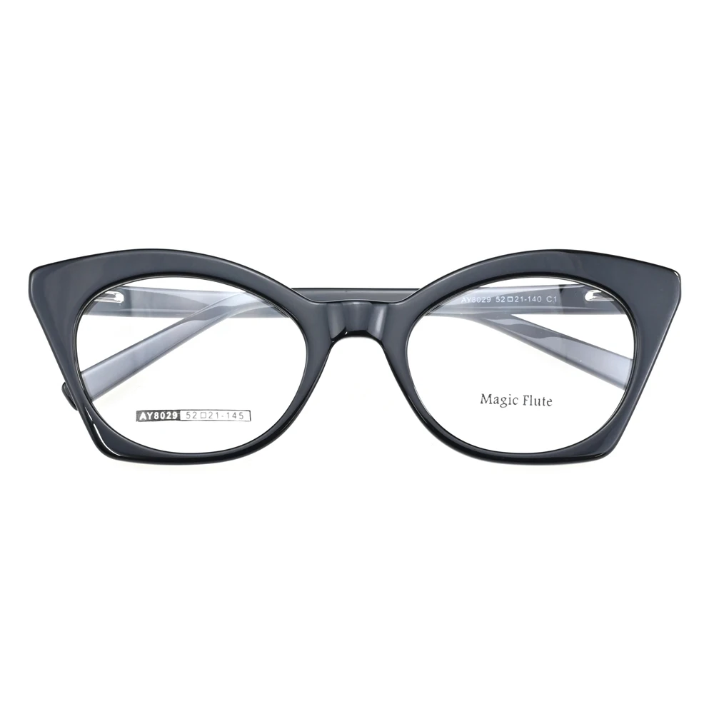 

Men and Women Acetate Full Rim Optical Glasses Frame Round With Spring Hinge For Myopia Prescription Lenses