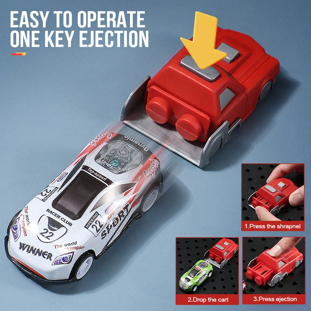 Innovative Toy Car Launcher with Included Vehicle