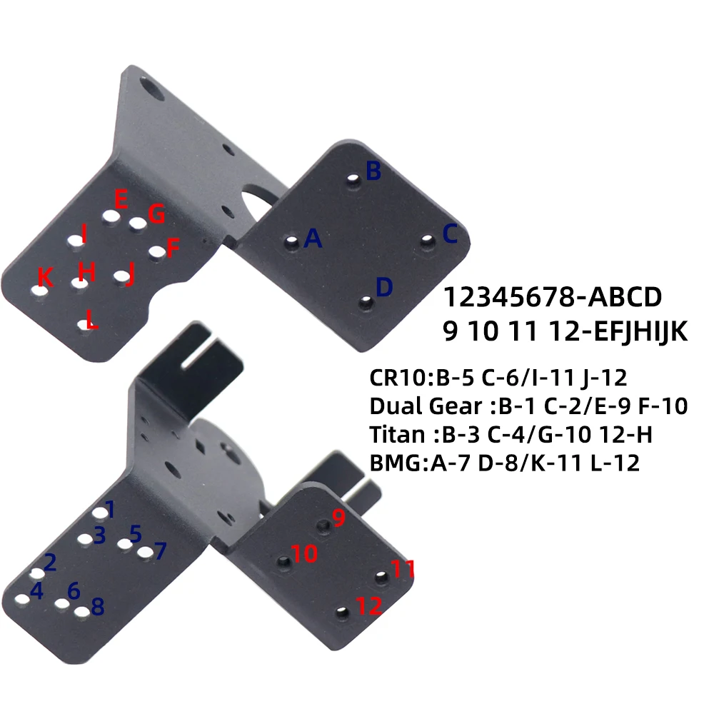 3D Printer Drive Kit Upgrade Direct Drive Kit Conversion Bracket For Ender 3/V2/Pro