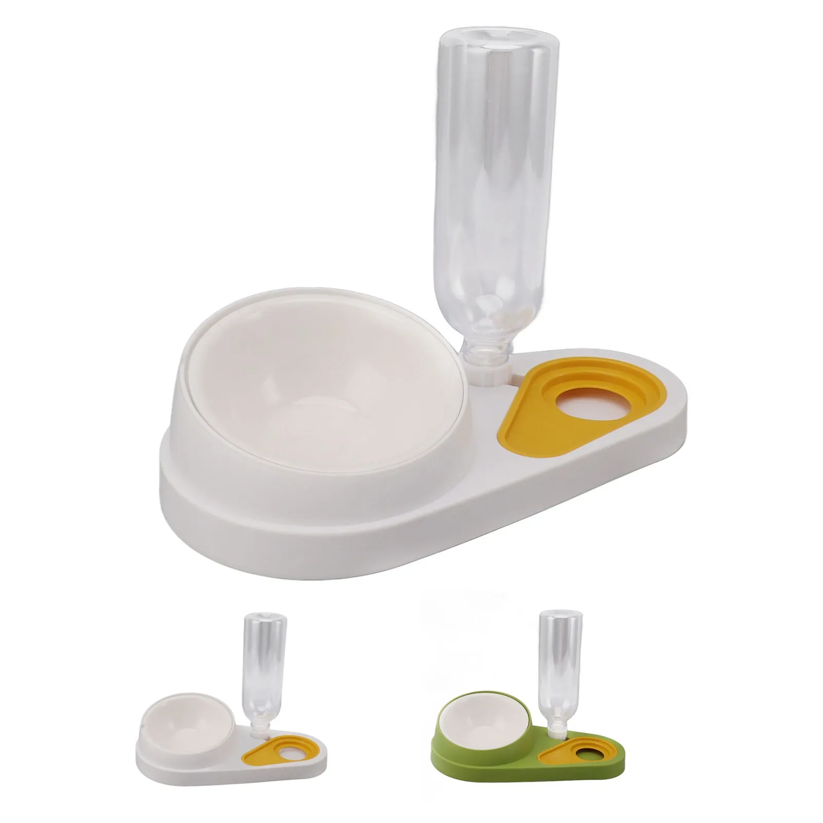 Title 4, 2 in 1 Pet Feeder Multipurpose Spill Proof Slip...