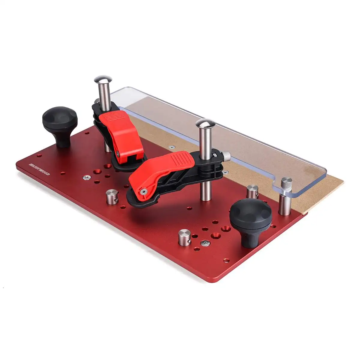 ENJOYWOOD Hooked On Router Table Rail Coping Sled Woodworking Rail Guide Safety Coping Sled for Cabinet Door Joints Drawer Front