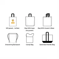 Sac en coton réutilisable, 100 pièces/lot, fourre-tout de Shopping en toile personnalisé avec Logo, vente en gros en vrac 6