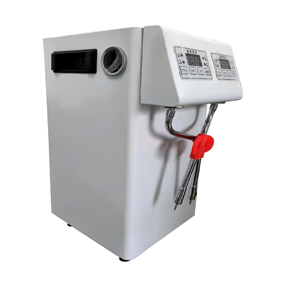 XEOLEO Intelligence Steam Espresso Boiling Water Machine Dual 8L Steam Milk Bubble Maker 3000W Coffee Milk Froth Machine 2