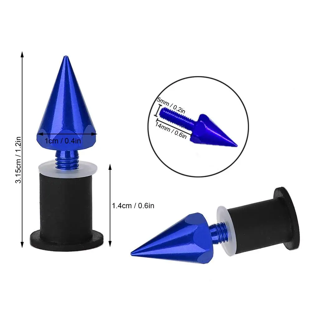 Windshield Wind Screen Spike for M5 Screws Nuts Motorcycle Modification Accessories