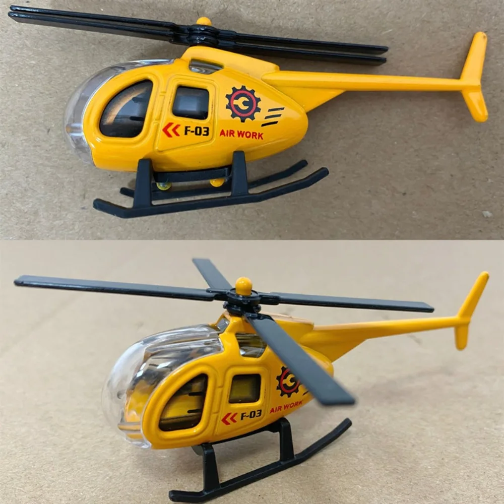 Photography Props Helicopter Toy Alloy Airplane Model Simulation Helicopter Helicopter Model Toys Diecast Helicopter Toy welly 1 36 porsche 959 alloy diecast car collection toy souvenir ornament nex new exploration of model