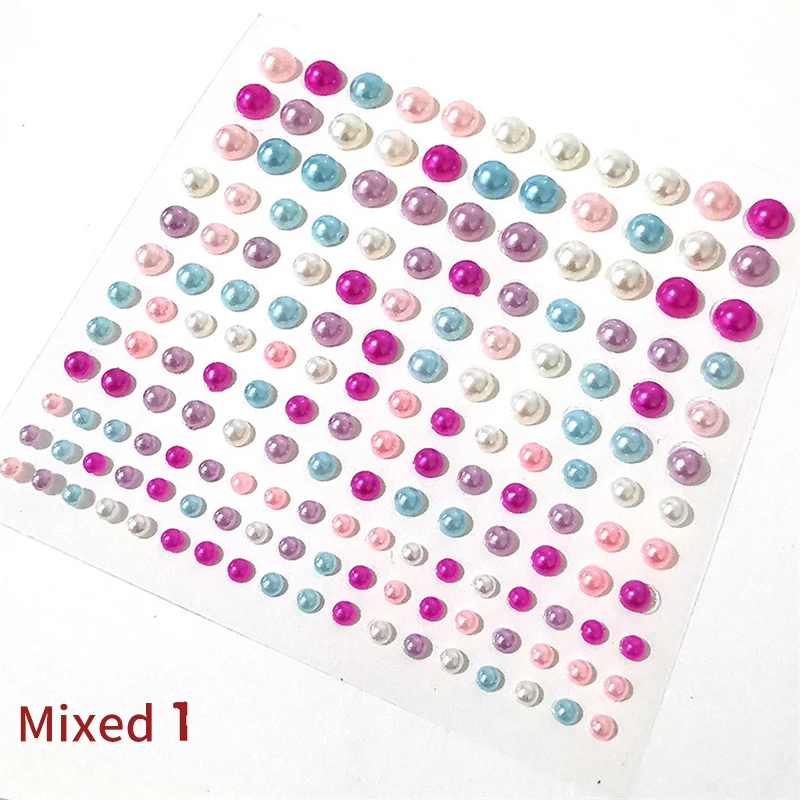 Colorful Diamond Face And Body Stickers For Party Makeup_voghion.com