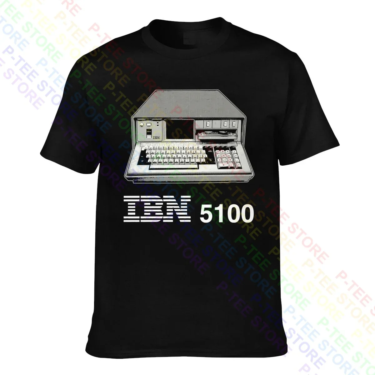 Ibn 5100 Steins Gate Ibm Anime Pc Otaku Geek Maglietta Giapponese Vecchio Computer Maglietta Divertente Best Seller