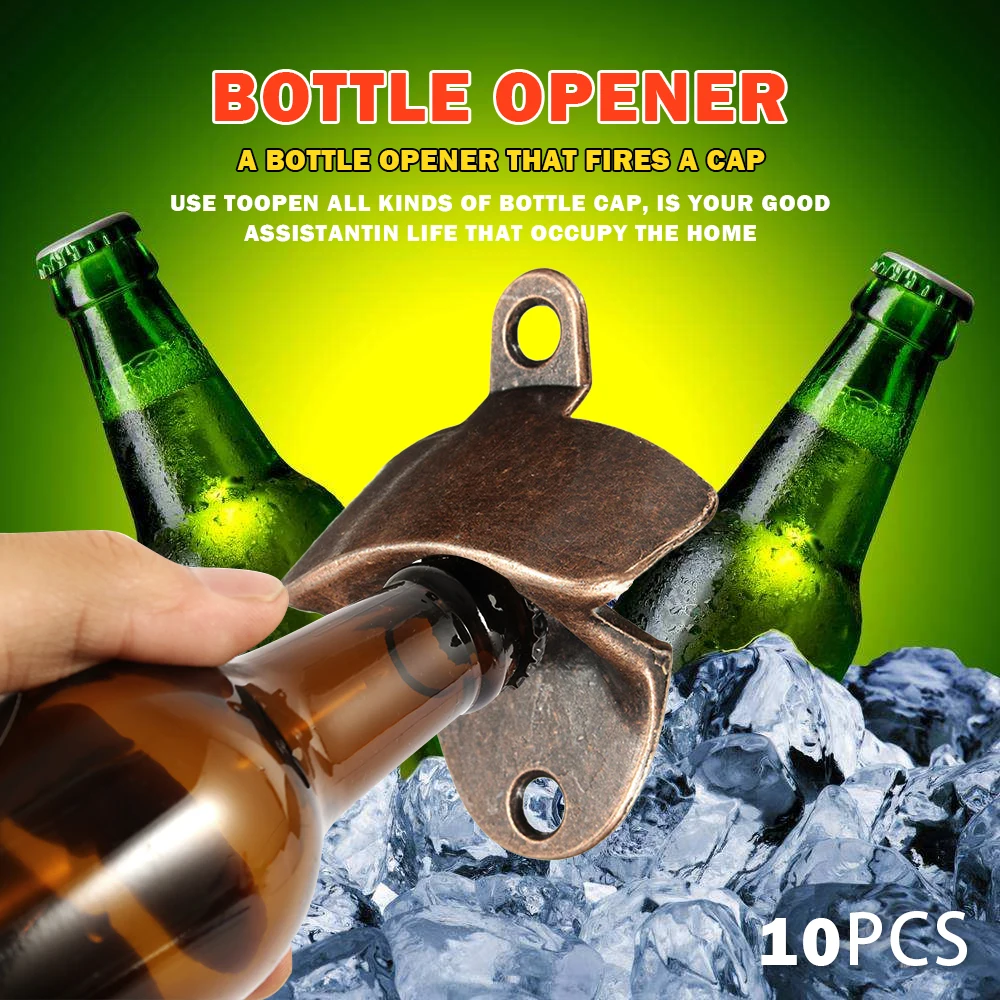 Opener Old Vintage Can Opener Beer Bottle Key Metal Bar Lager Style