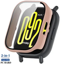 Custodia per orologio in vetro temperato rinforzato e PC con protezione per lo schermo in TPU morbido