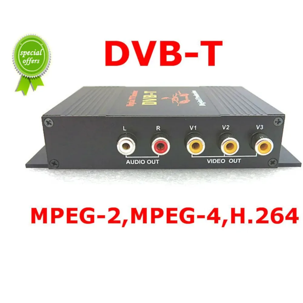 

DVB-T автомобиль 140-200 км/ч HD MPEG-4 Два чипа тюнер две антенны DVB T автомобильная фотоприставка