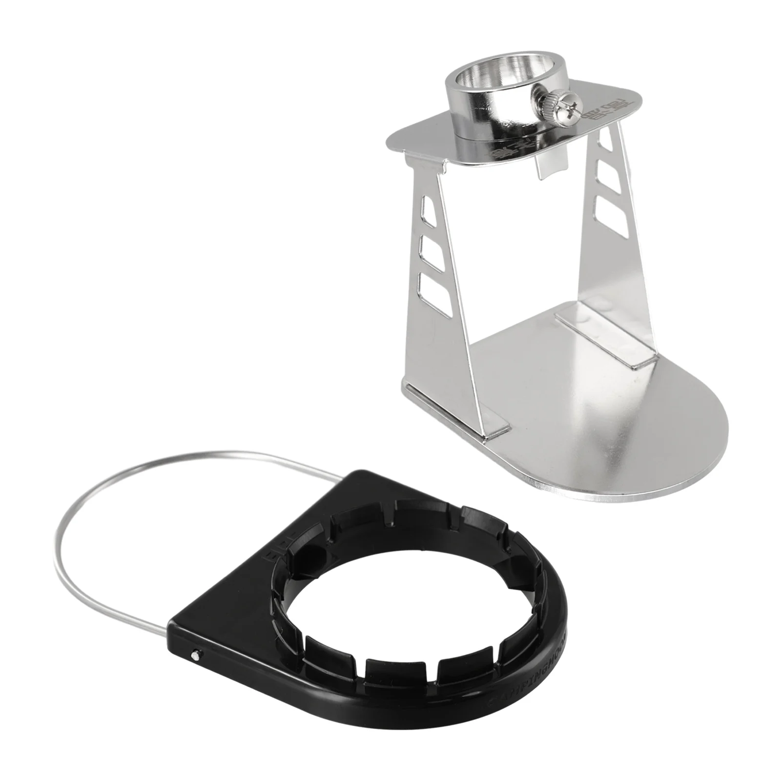 

1pc Stable Platform High Temperature Resistance Stainless Steel Plastic Camping Cooking Torch Baking Board For Outdoors BBQ