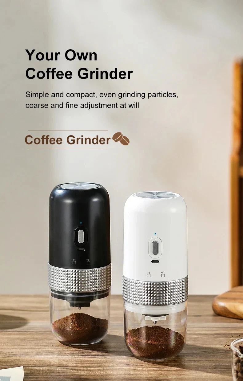 Portable Electric Coffee Grinder Ceramic Grinding Core