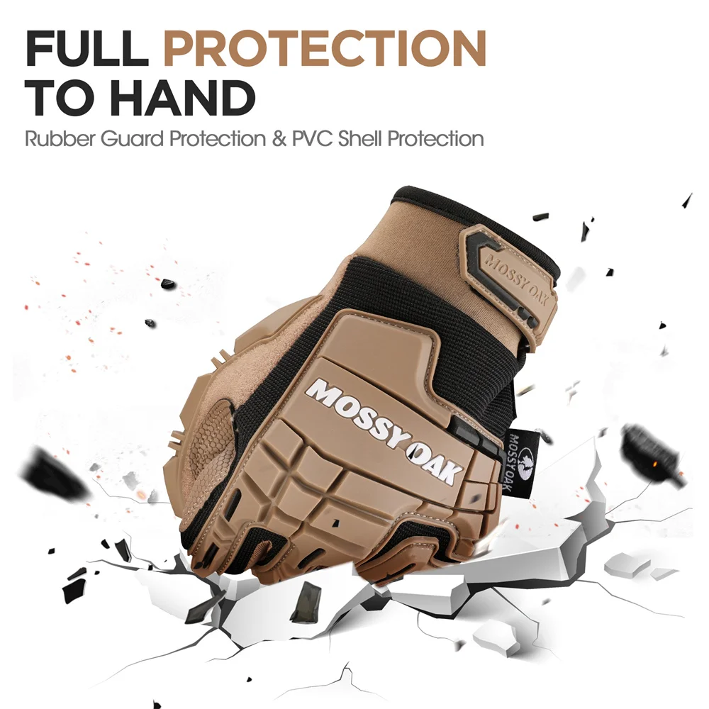 Shooting Gloves Touch Screen Gloves Military Full Finger Touch Screen Gloves for Men Tactical Glove Hunting Paintball Hiking Climbing Airsoft Shooting