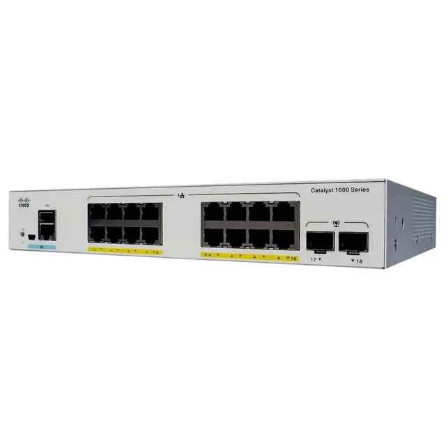 CISCO Catalyst C1000-48P-4X-L 48xGE 4x10G SFP+ Переключатели PoE мощностью 370 Вт, сеть корпоративного уровня, простота, гибкость, безопасность 5