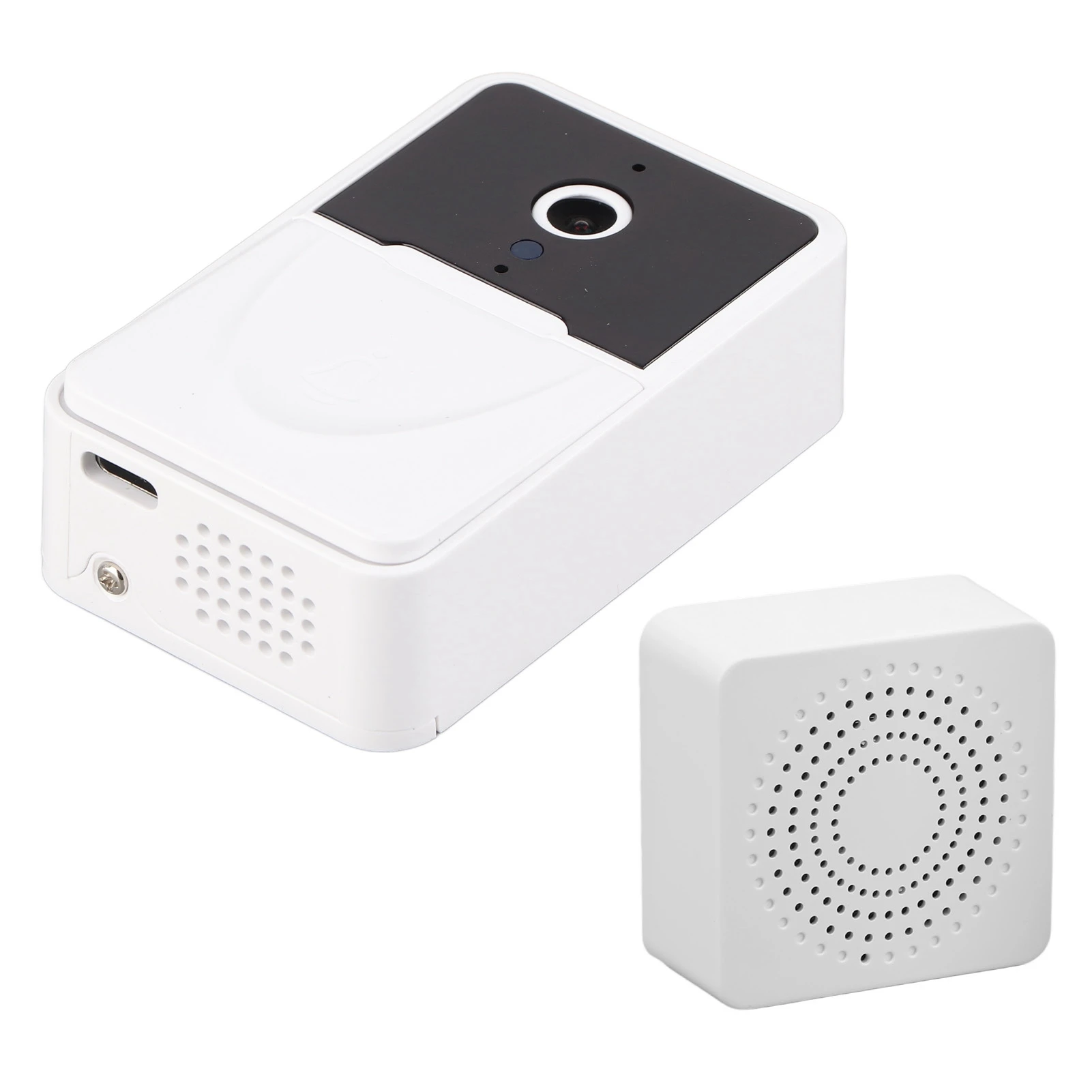 HD Door Doorbell Camera Two Way Voice 1000mAh Cloud Storage Encryption Wireless Doorbell with Indoor Ding Dong Machine for Home