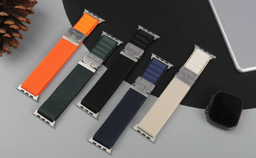 Alpine Loop For Apple watch band 40mm 44mm 49mm 45mm 46mm Parachute correas bracelet iWatch series 7 6 3 se 8 9 ultra 2 10 strap