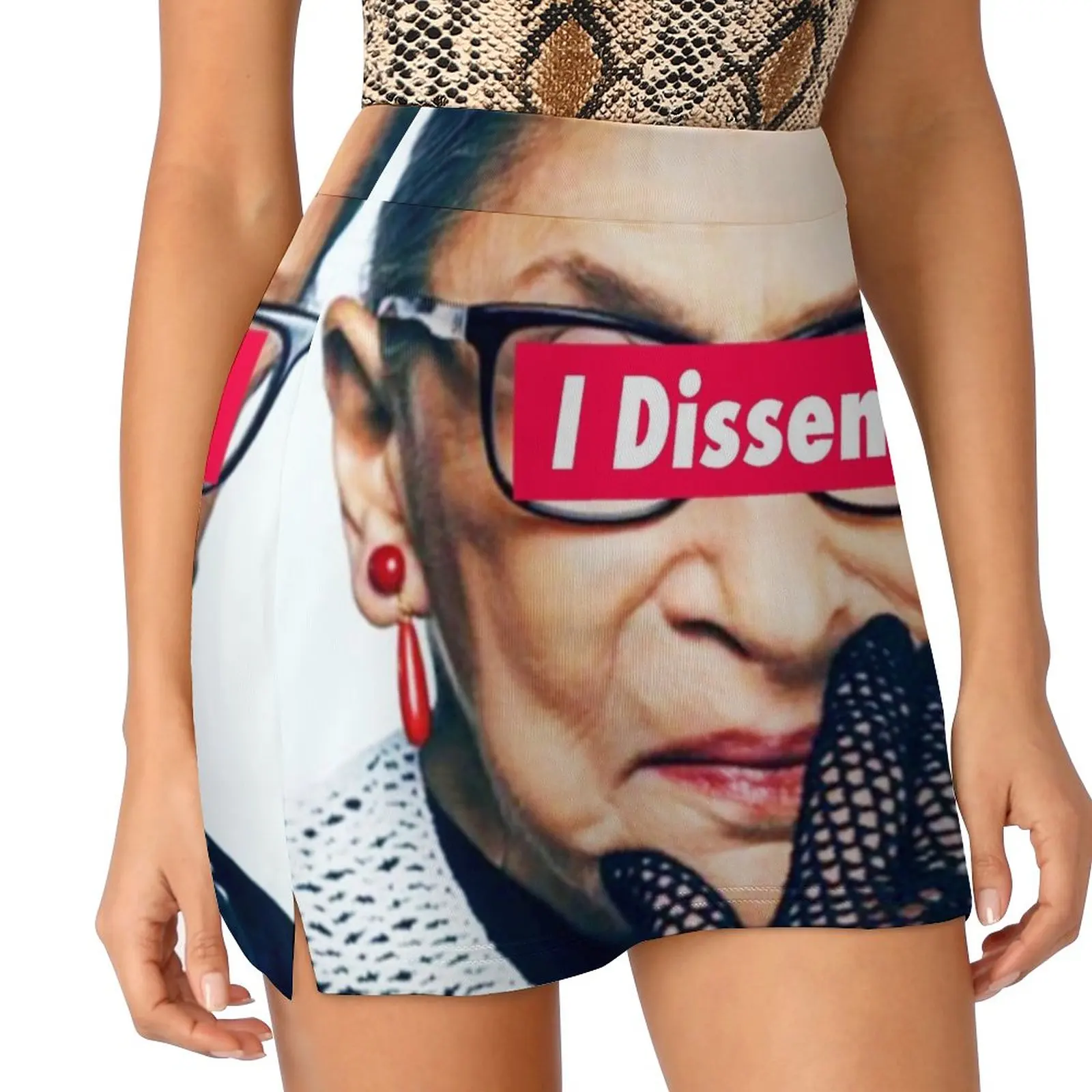 

Notorious RBG - I Dissent Light proof trouser skirt fashion korean clothing japanese fashion Dresses night club outfit