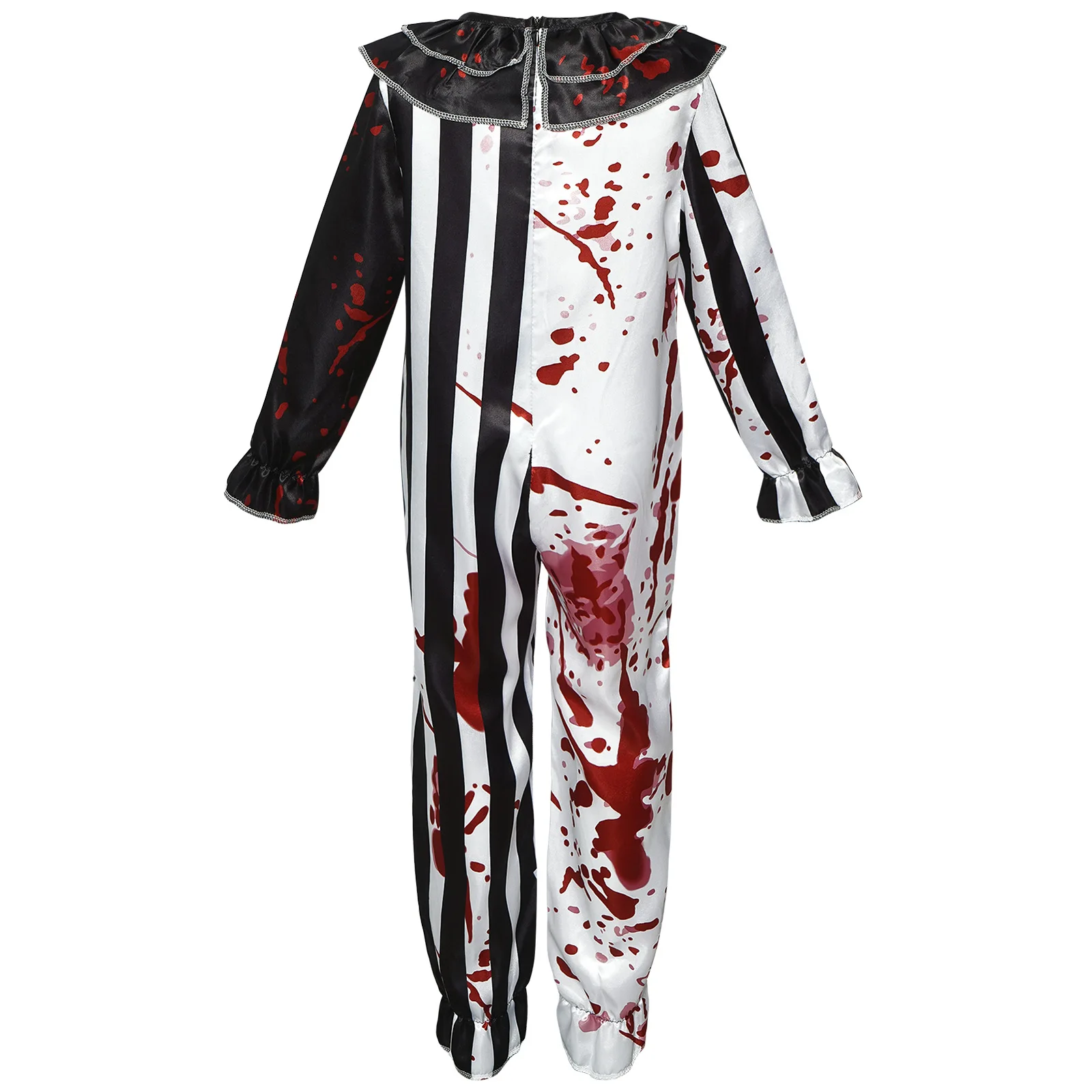 Happy Party Circus blood Clown Cosplay vampire suits Costumes Halloween for kid Amusement Park Joker with mask