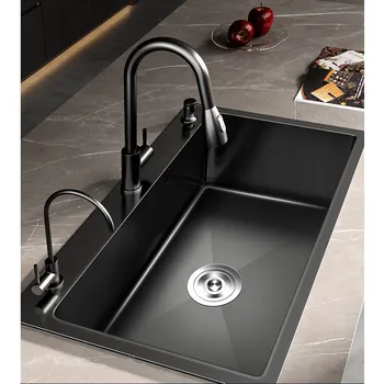 อ่างล้างผักสแตนเลส 304 อ่างล้างมือ อ่างล้างจาน ต้านเชื้อแบคทีเรีย 1