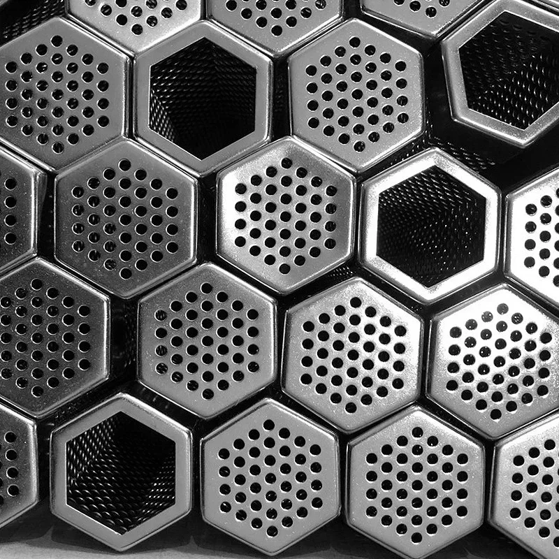 Stainless Steel BBQ Smoker Grill Tube Perforated Mesh Smoker Tube Filter Outdoor Cold Cigarette Box BBQ Accessories Tools smoker accessories smoker accessory pellet smoker tube