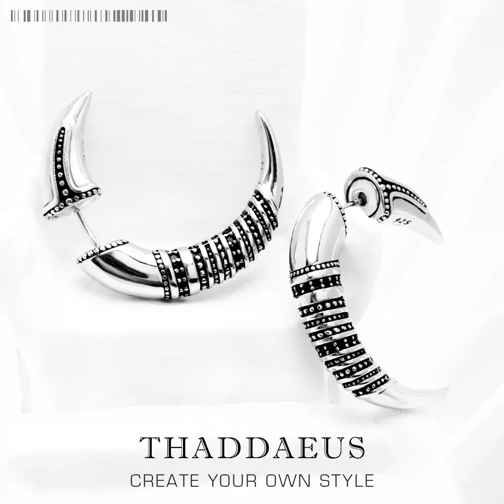 Orecchini A Spada Celtica In Argento 925 – Goccia Uomo E Donna, Design Misterioso E Alla Moda, 33x6,7 Mm, AINFQY - 3