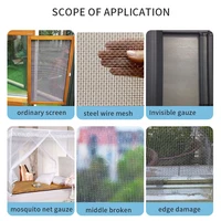 Window Screen Repair Tape Waterproof Anti Mosquito Door Mesh Patch Tape Broken Holes Repair Essential Accessories Tool 5x200cm - Image 6
