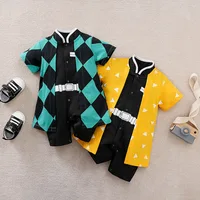 Baby Boy Clothes Toddler Vegeta Akatsuki Anime Romper Newborn Costume Summer Breathable Climbing Clothes Infant Cosplay Jumpsuit 1