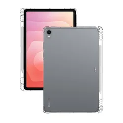 Airbag Soft Silicone TPU Tablet Cover with Pencil Holder for Tab S11 11inch 2025 (Clear)