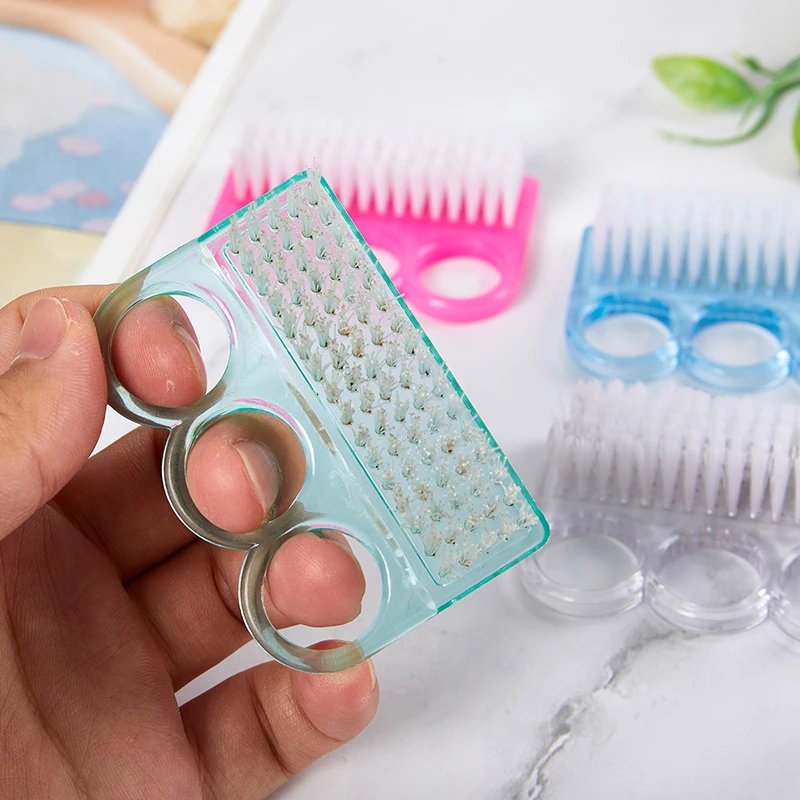NailCleaningCleanBrushFileManicurePedicureSoftRemoveDustSmall